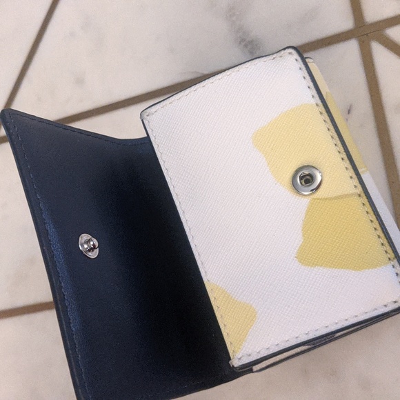 Kate Spade Lemon Zest Micro Tri Fold Wallet - Picture 5 of 8